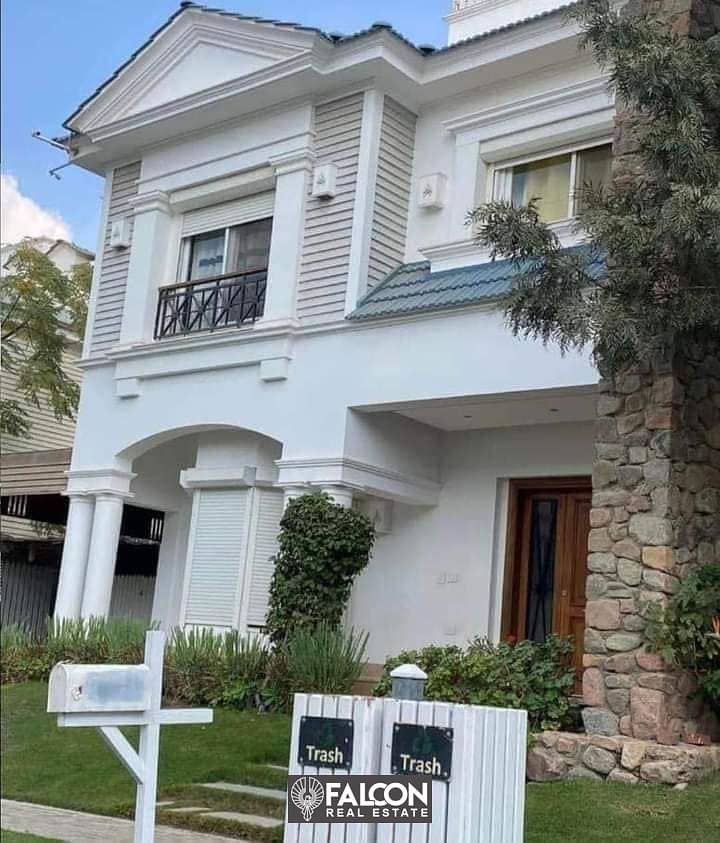 بالتقسيط علي 8 سنوات Garden Villa بمساحه 155 متر بالقرب من مول العرب  في كمبوند Kingsway 7