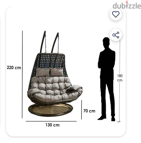 Pure Rattan plastic مرجيحه استخدام خفيف 1