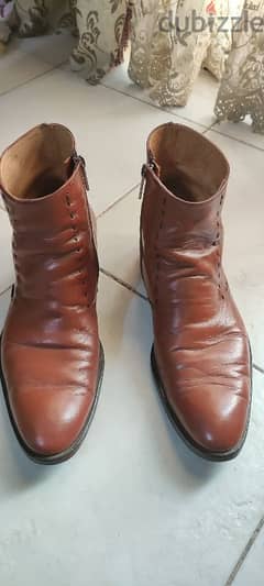 Oraby half boot genuine leather هاف بوت عرابي جلد طبيعي