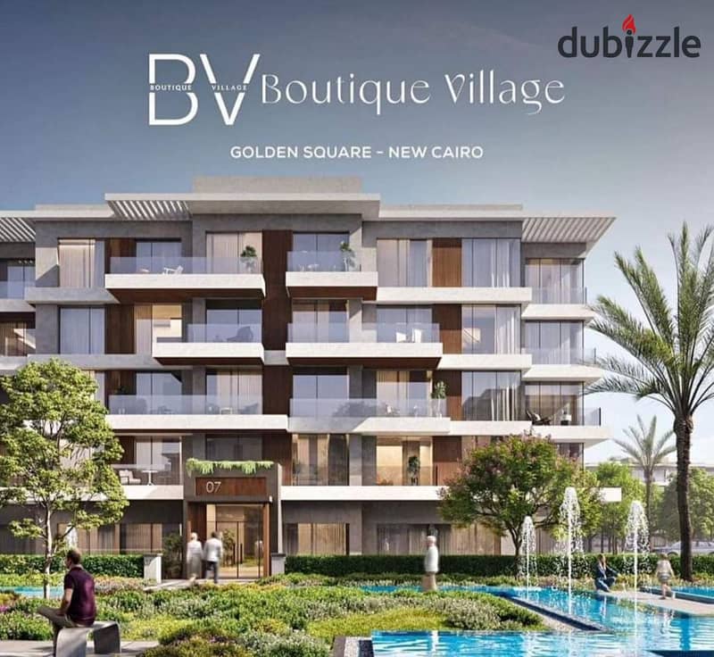 Apartment Hotel finishing For sale in boutique village new cairo prime location 7