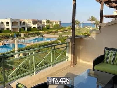 n the best location and division, a 180-square-meter chalet in a strategic location on the sea, immediate delivery in La Vista Sokhna