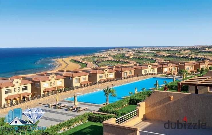 At the lowest price in Sokhna, a chalet for sale with a distinctive view on the sea at a very special discount in Telal 5