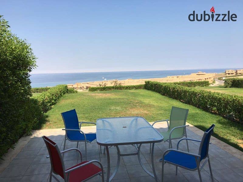 At the lowest price in Sokhna, a chalet for sale with a distinctive view on the sea at a very special discount in Telal 7