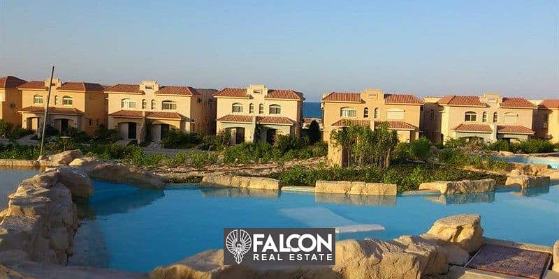 شاليه Seaview بمقدم 475 الف ( تشطيب كامل ) بنوراما فيو عاللاجون بتسهيلات في السداد ف تلال العين السخنة/Chalet For Sale Telal Sokhna 7