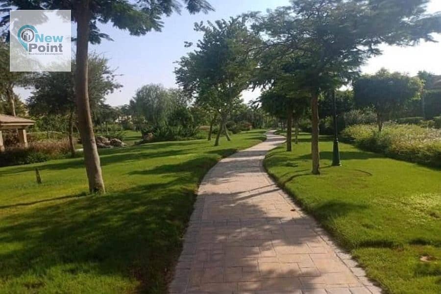 بخصم 42% على الكاش دوبلكس 210 متر بجاردنفي كمبوند سراي  Sarai Compound 10