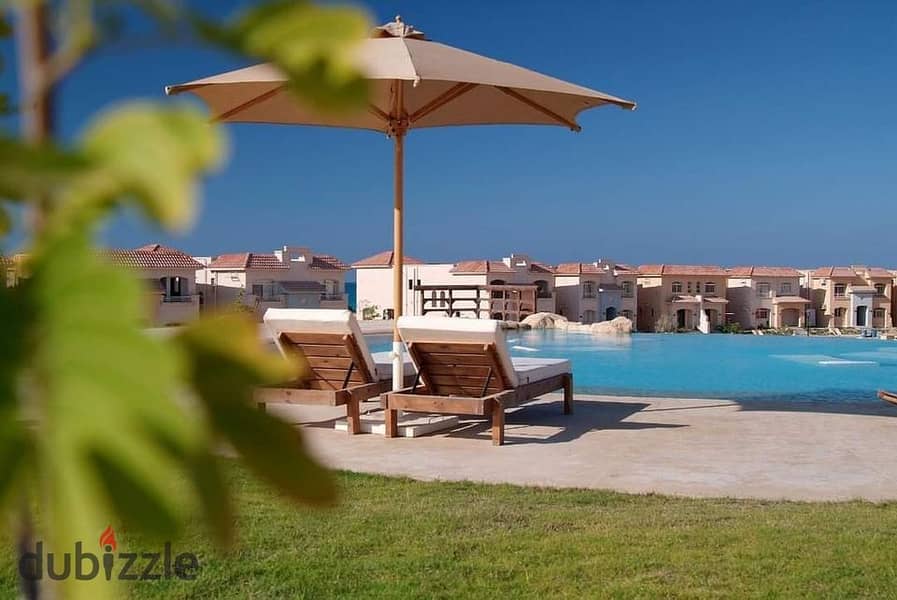 Chalet for sale in Telal Ain Sokhna, lowest price and down payment, Ultra Super Lux finishing 8