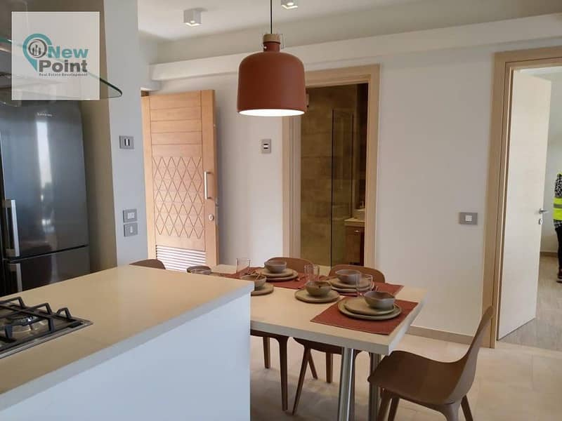 Summer and Invest | Studio for sale, fully finished, receipt for one year, 10% down payment, and the rest in 8 years installments| Monte Galala Sokhna 1