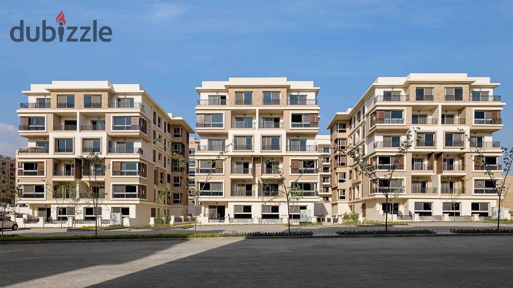 Own your apartment in Sarai New Cairo Compound on Suez Road, near Madinaty, the New Administrative Capital, Cairo Airport and the Middle Ring Road. 2