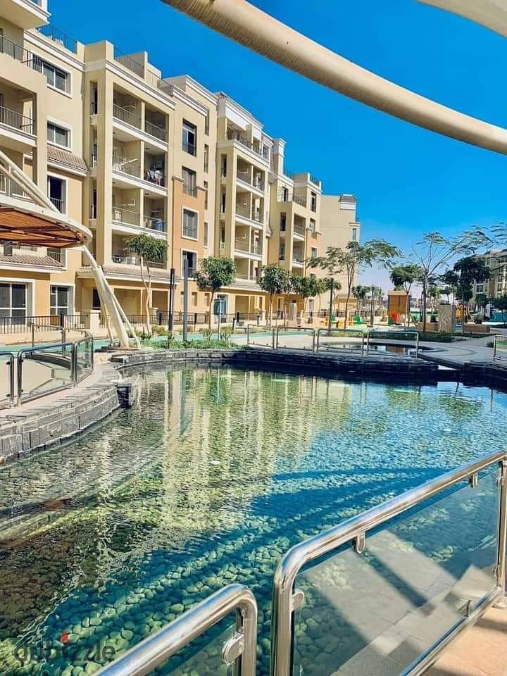 Own your apartment in Sarai New Cairo Compound on Suez Road, near Madinaty, the New Administrative Capital, Cairo Airport and the Middle Ring Road. 3