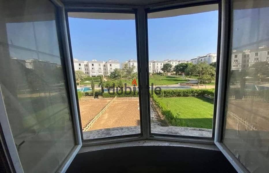 Immediate receipt in Mountain View October Townhouse Garden View in a very distinguished location in Sheikh Zayed next to Mall of Arabia 2