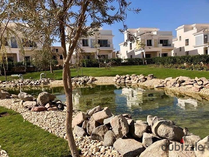 Immediate receipt in Mountain View October Townhouse Garden View in a very distinguished location in Sheikh Zayed next to Mall of Arabia 4