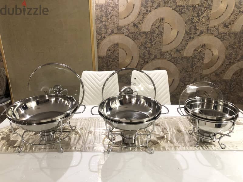 Service dish set from HomeCenter New 6 pieces / طقم بوفيه جديد ست قطع 2