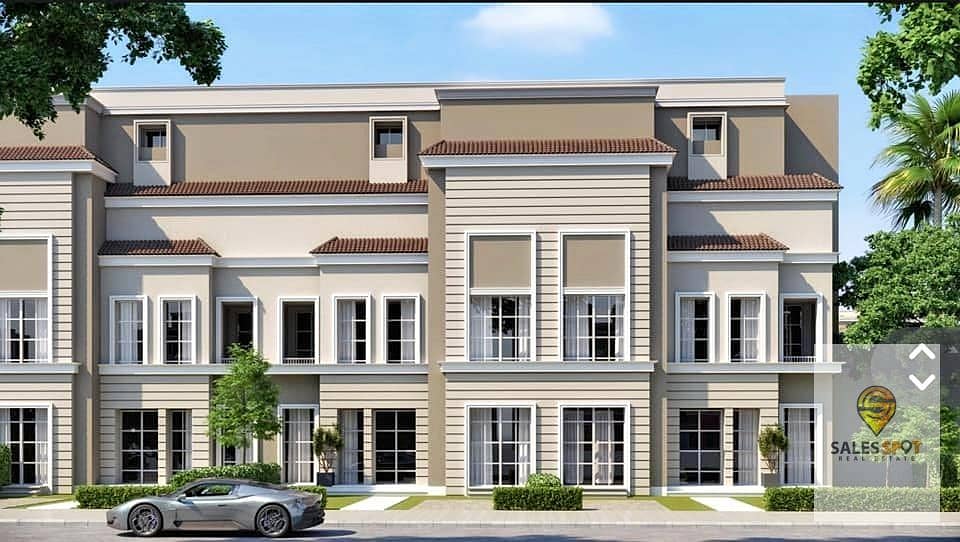 Own a villa ((3 floors)) for sale, all overlooking the view, at a special price in the heart of Mostakbal City, and also with a 42% cash discount in T 6