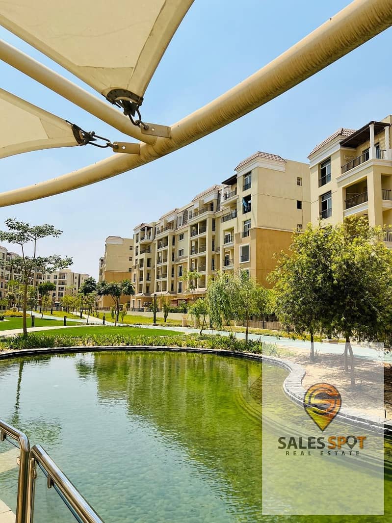 With convenient installments, own a bargain apartment for sale, all with a garden view, at a special price next to Madinaty and in front of El Shorouk 6