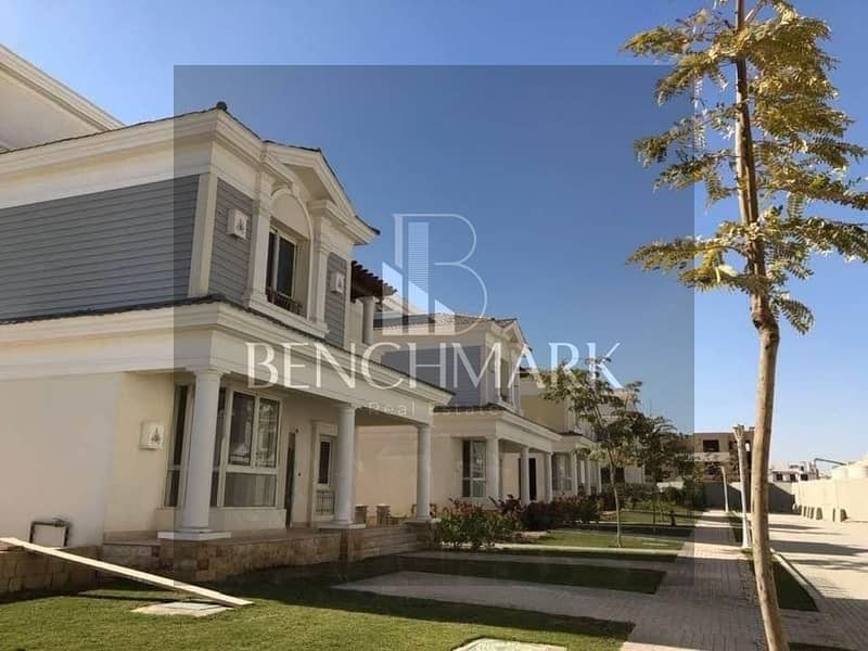 فيلا 155م للبيع في كمبوند كينجز واي مشروع شركة ماونتن فيو الجديد في مدينة 6 اكتوبر Upper Garden Villa Kingsway Compound Mountain View Company 18