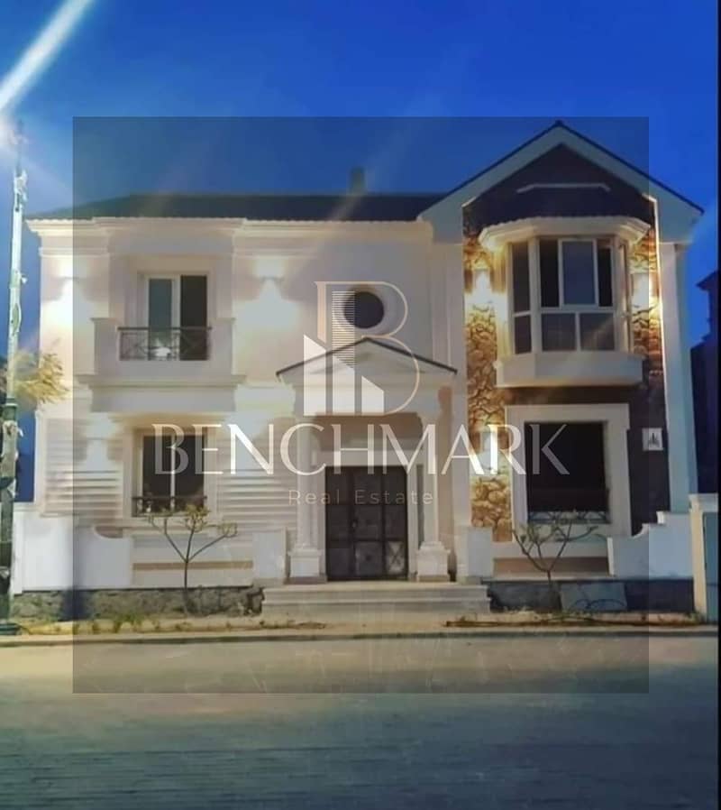 Townhouse villa, 185m, 3 rooms, for sale in Kingsway Compound, the new Mountain View project in October with installments over 8 years without interet 4