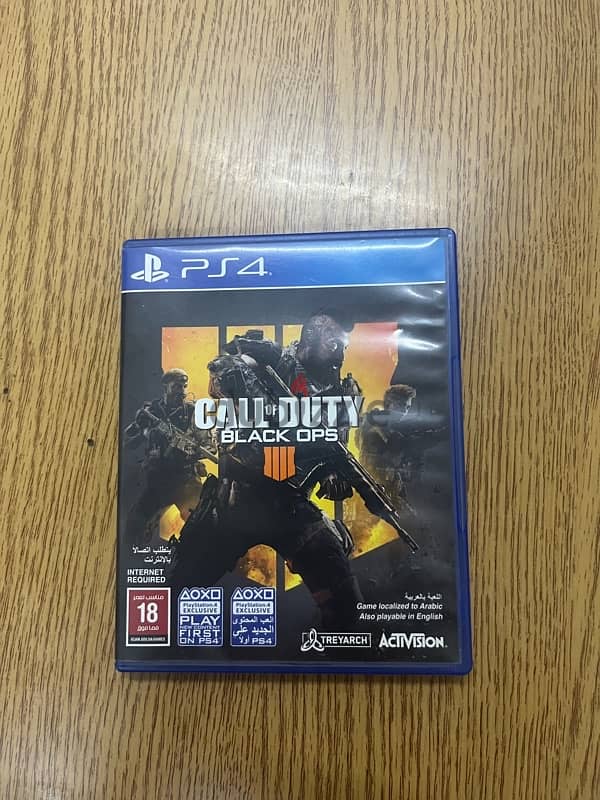 call of duty black ops 4 ps4 0