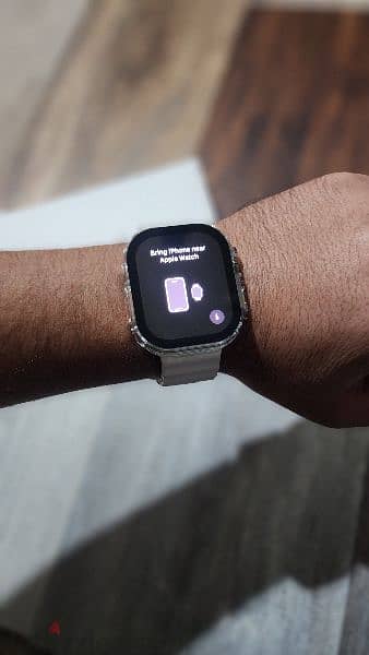 Apple watch ultra 2 استخدام شهر 1