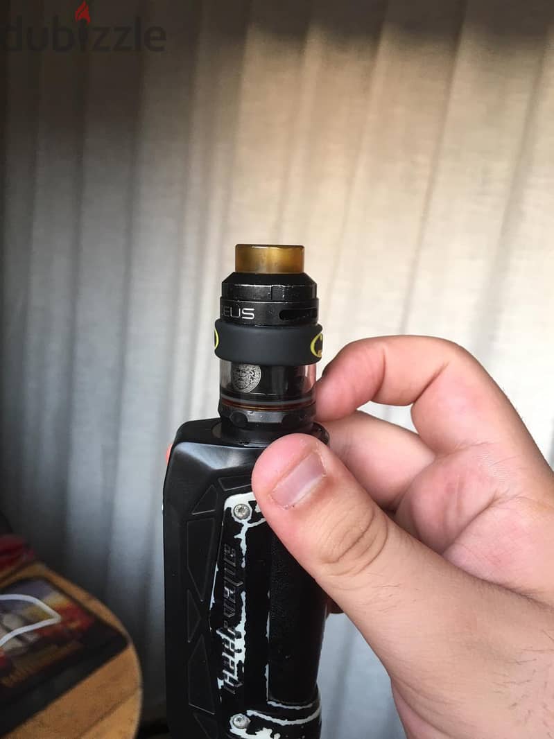 جيك فيب مع تانكين زيوس اكس و دريبر mod geekvape / zeus x tank 2