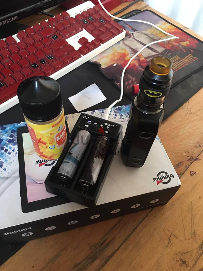 جيك فيب مع تانكين زيوس اكس و دريبر mod geekvape / zeus x tank 3