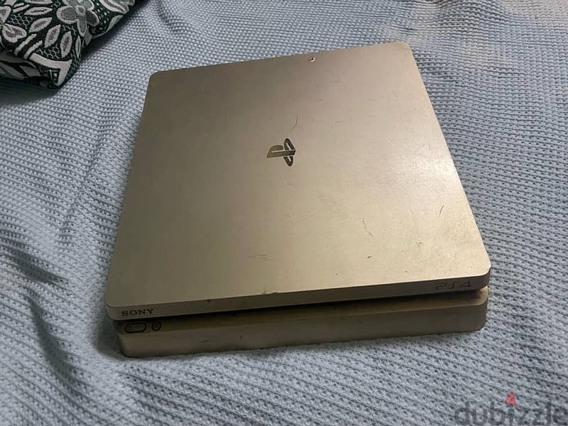 ps4 slim 500gb without controllers or games 0