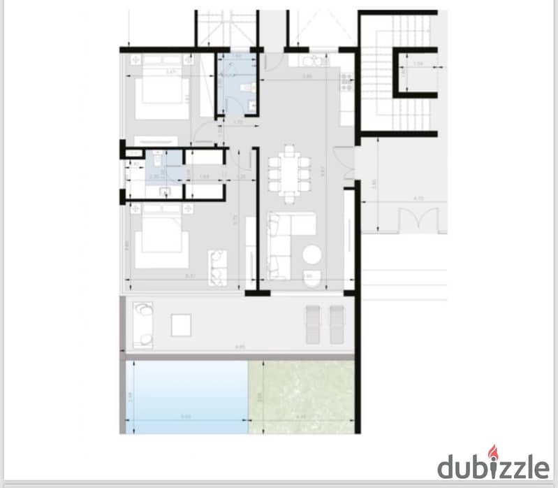 Apartment for sale Double View, delivery 2027, in Lake View Residence 2 Compound, area of ​​​​145 meters 2