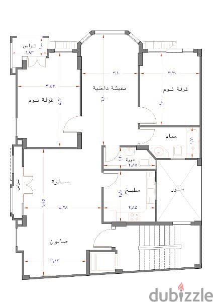 شقة مميزه بدمنهور شارع السودان 0