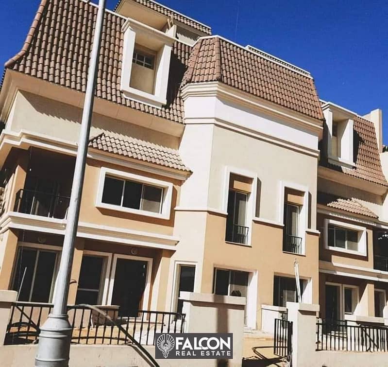 S Villa 239m for sale in sarai mostakbal city with installments 8 years 9