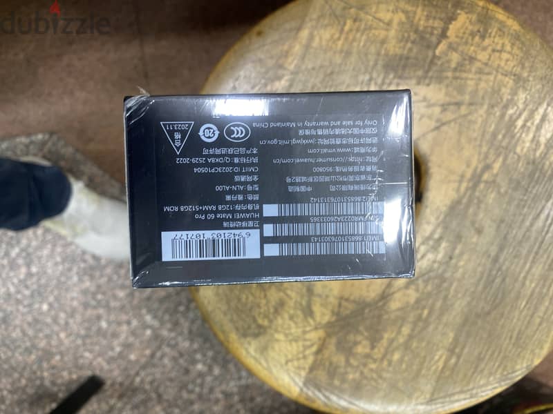 Huawei Mate 60 Pro dual sim 512G Black جديد متبرشم 2