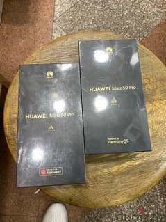 Huawei Mate 50 Pro dual sim 512/256G Orang Black  جديد متبرشم 0