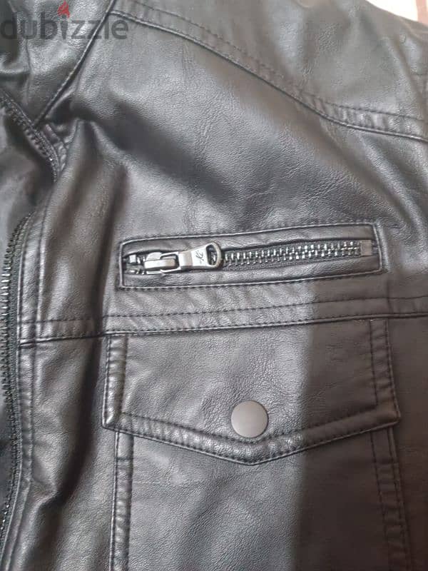 kenneth cole reaction leather jacket medium 2