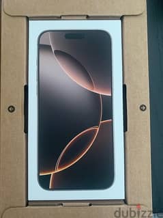 iphone 16 pro max 512 GB Desert - sealed 0