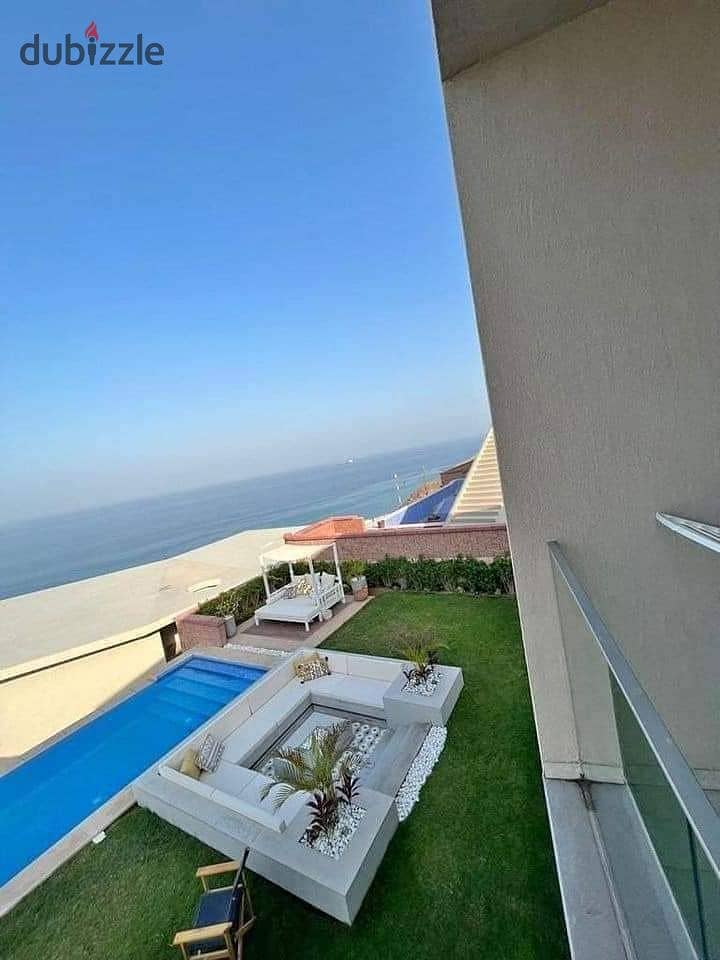 Sea View Chalet for sale in Ain Sokhna, fully finished, at the lowest price, in installments, Il Monte Galala Ain Sokhna 2