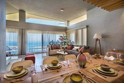 Sea View Chalet for sale in Ain Sokhna, fully finished, at the lowest price, in installments, Il Monte Galala Ain Sokhna 5