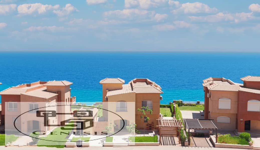 full sea view chalet for sale in Telal Sokhna 108m - fully finished with kitchen 9