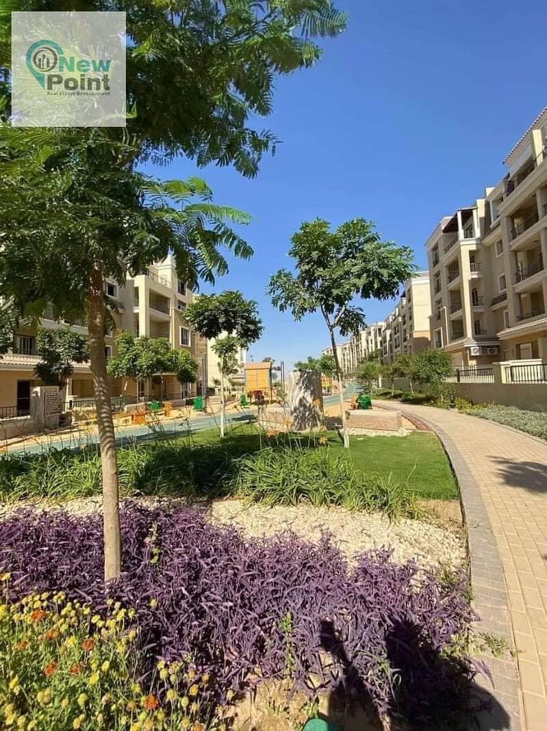 At a special price, own an apartment with a garden in front of the airport with Madinaty Misr + installments over 8 years in Mostakbal City 3