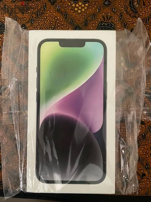 New sealed iPhone 14 128GB - Black 0