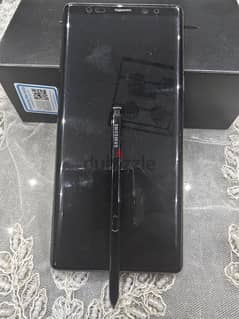 سامسونج نوت ٩ أسود بحالة ممتاااازة samsung note 9