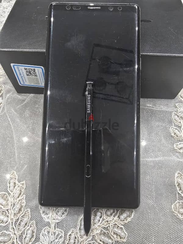 سامسونج نوت ٩ أسود بحالة ممتاااازة samsung note 9 0