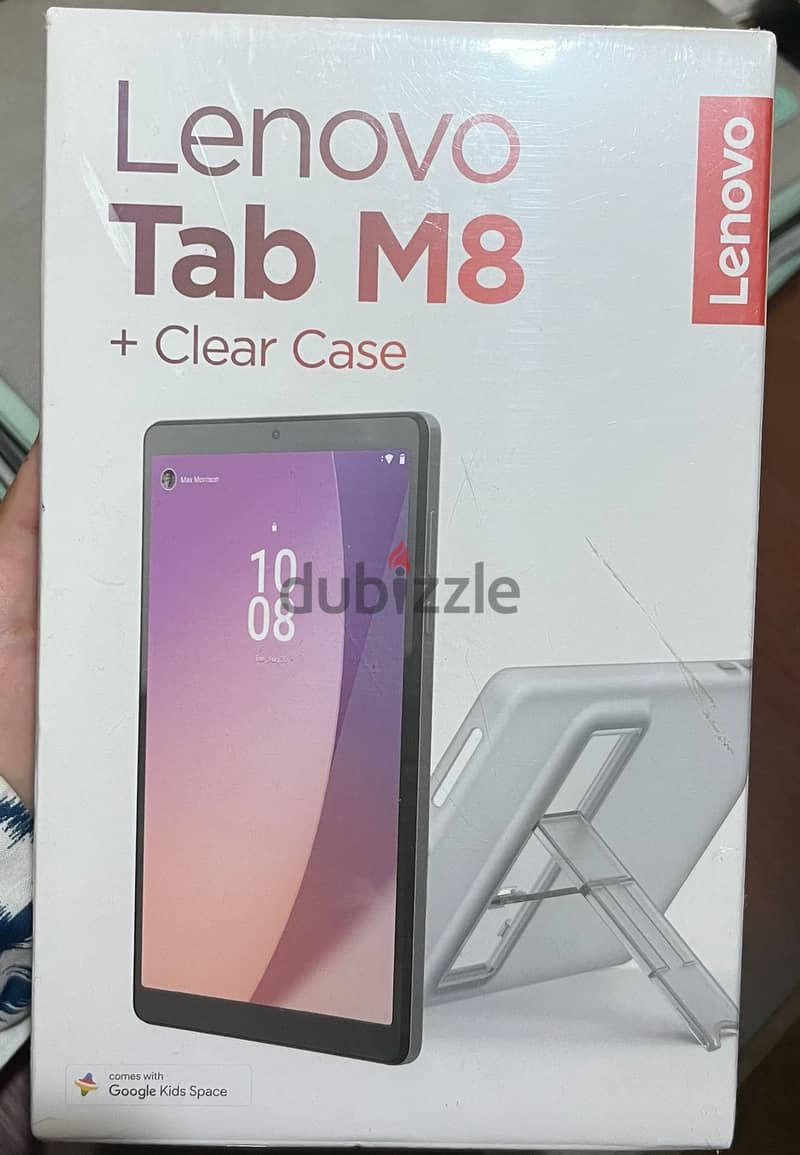 Lenovo Tap M8 + Clear Case 9