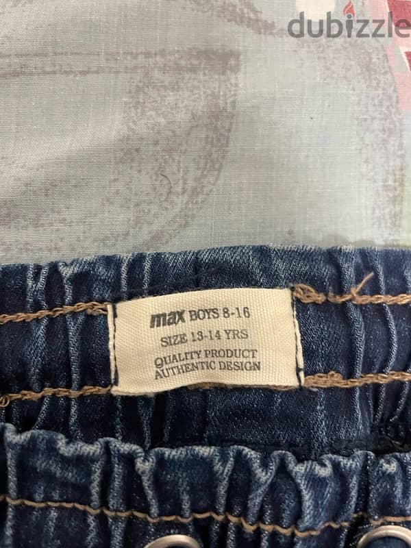 max boys jeans 8-16 years original 2