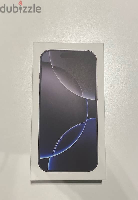 iPhone 16 Pro 256 Gb Arabic Version - Titanium Black 1