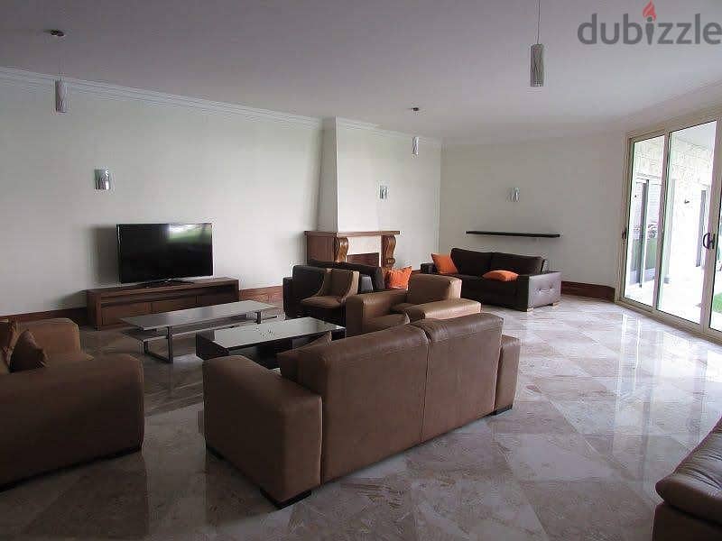 Luxurious Ground Floor Apartment for Rent Area: 400 sqm + 120 sq 10