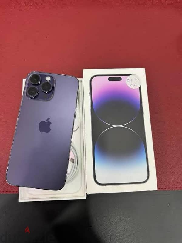 iPhone 14 pro max 256g كسر زيرو 0