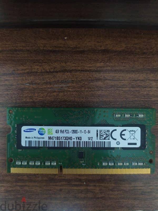 رام لابتوب 4GB DDR3 0