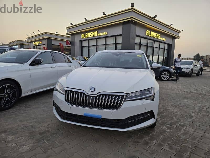 2024 Skoda Superb (Ambition)سكودا سوبرب 2024 زيرو فاتوره ضمان الوكيل 2