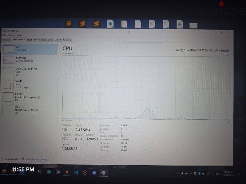 Dell latitude 5491 || H processor 2