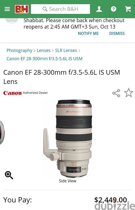 Canon EF 28-300mm f/3.5-5.6L is USM Lens 3