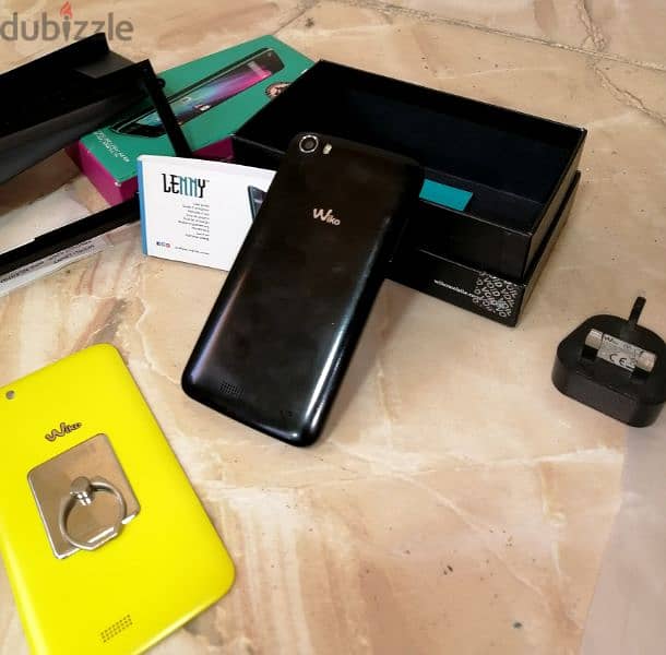 موبايل تاتش  أندرويد  Wiko Lenny وارد الخارج بالعلبة وجميع مشتملاته 1