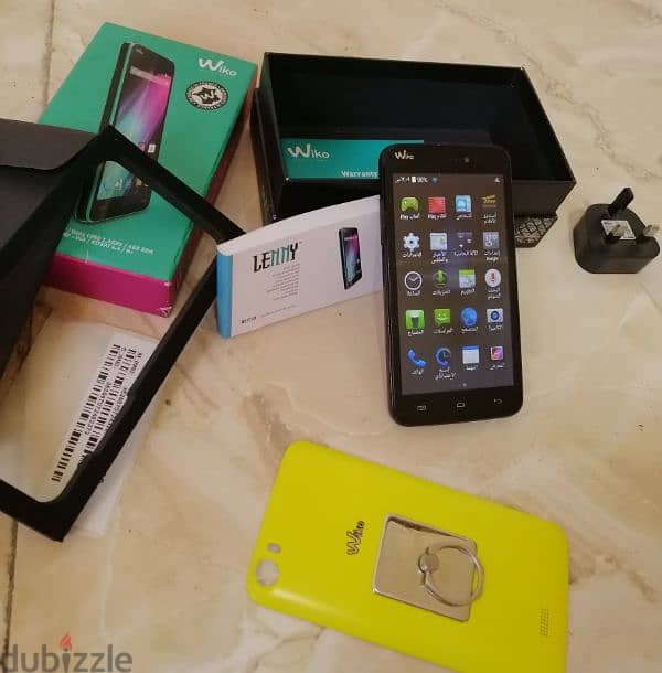 موبايل تاتش  أندرويد  Wiko Lenny وارد الخارج بالعلبة وجميع مشتملاته 4